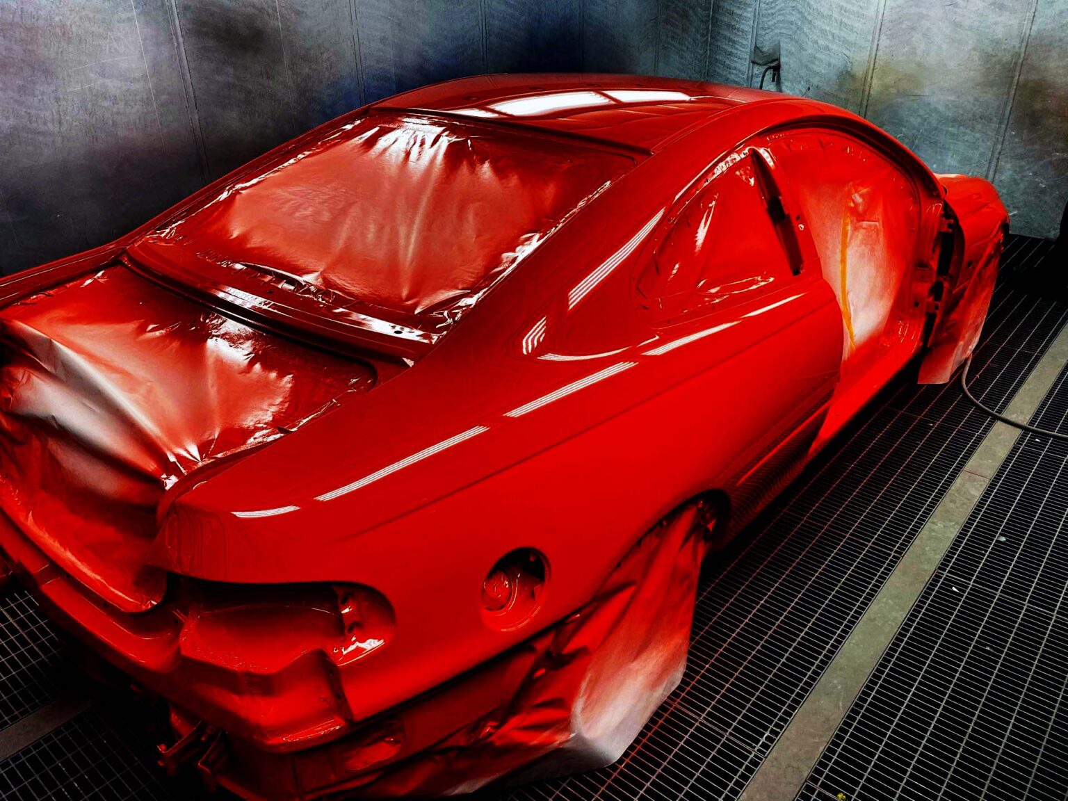 Vehicle paint work