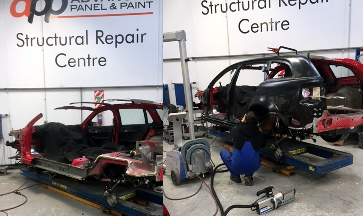 Panel beating and structural repair
